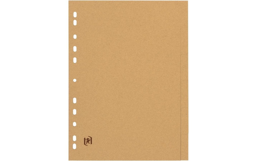 Oxford Registre 6 pièces A4, beige