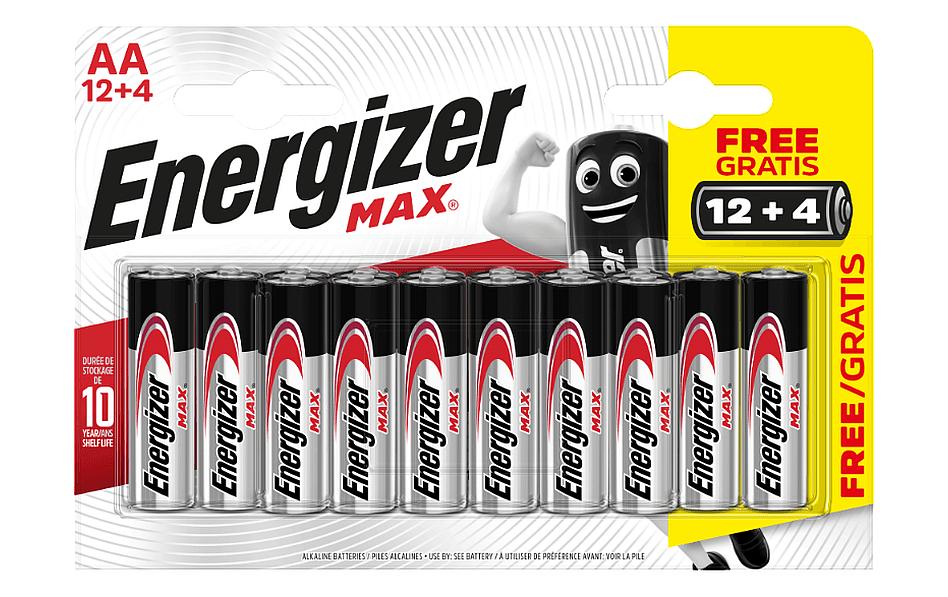 Energizer Pile MAX AA , 16 Pièce/s