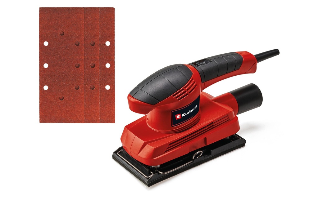 Einhell Ponceuse vibrante TC-OS 1520 fonctionnement du secteur