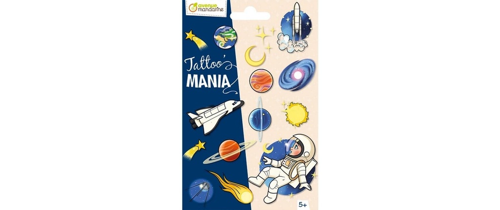 Avenue Mandarine Kits de tatouage Tatouage Mania Espace