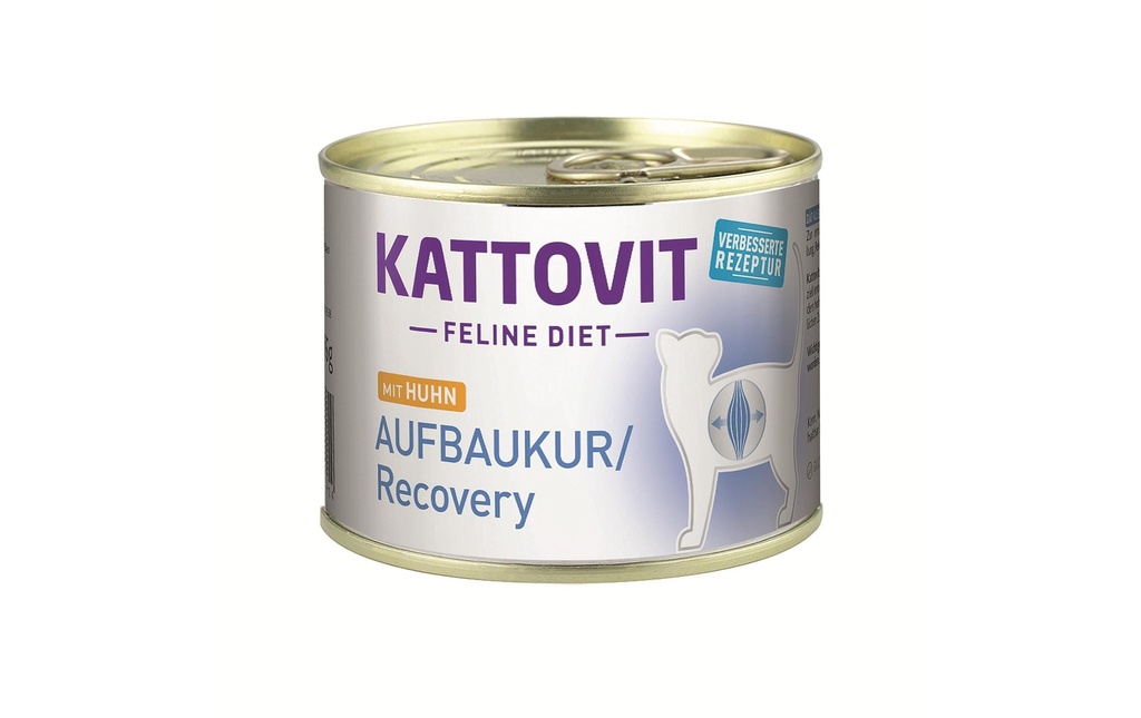Kattovit Nourriture humide Cure de constitution Diet au poulet, 185 g