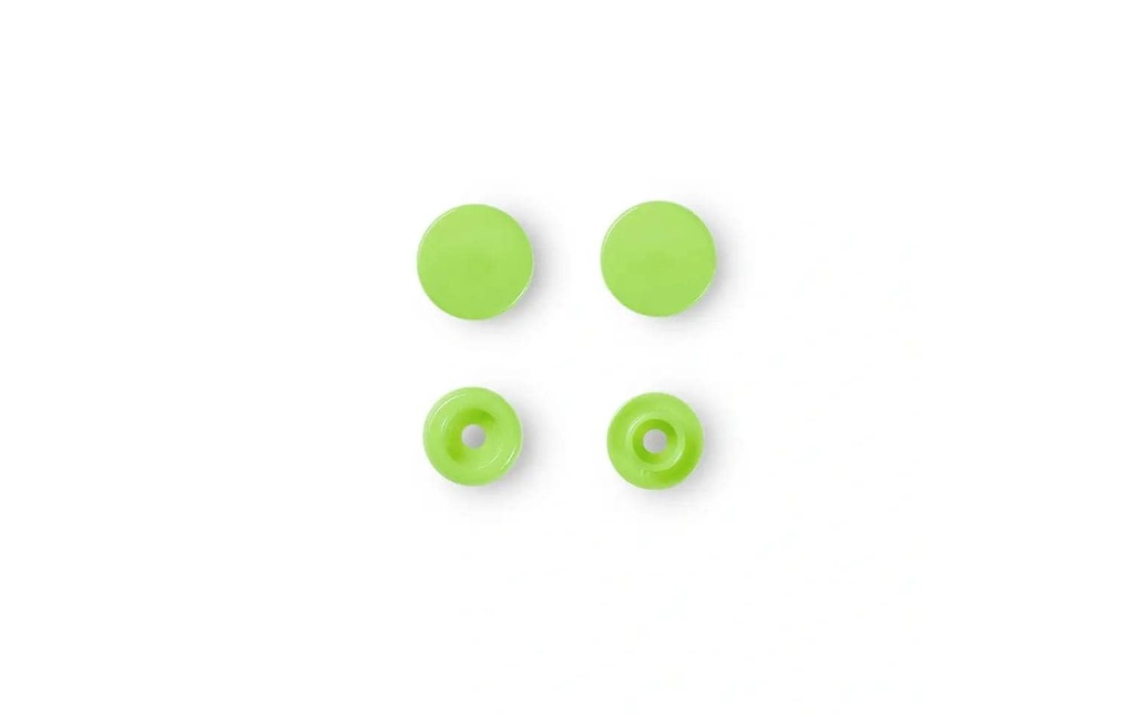 Prym Boutons poussoirs Boutons de couleur Gris, Ø 12,4 mm, 30 pièces