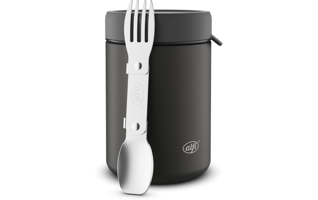 Alfi Récipient alimentaire isotherme 0.35 l, Noir mat