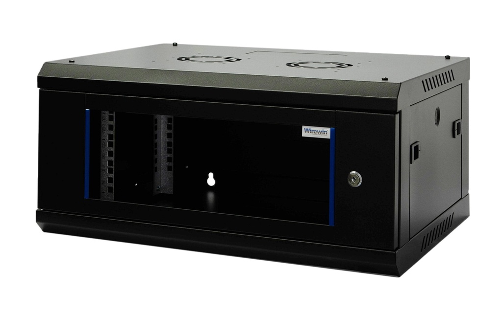 Wirewin Coffre de mur 600X600X4U Pro 3rd Gen 19 / 4HE / Noir
