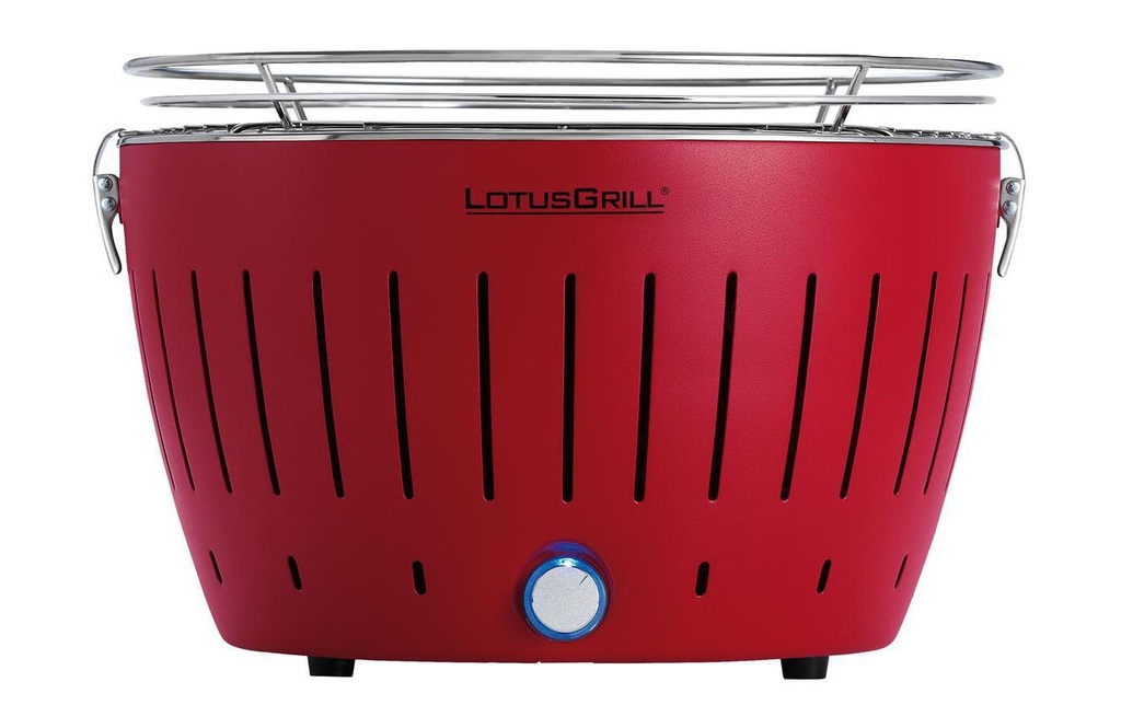 LotusGrill Barbecue de table Original, Rouge, Ø 32 cm