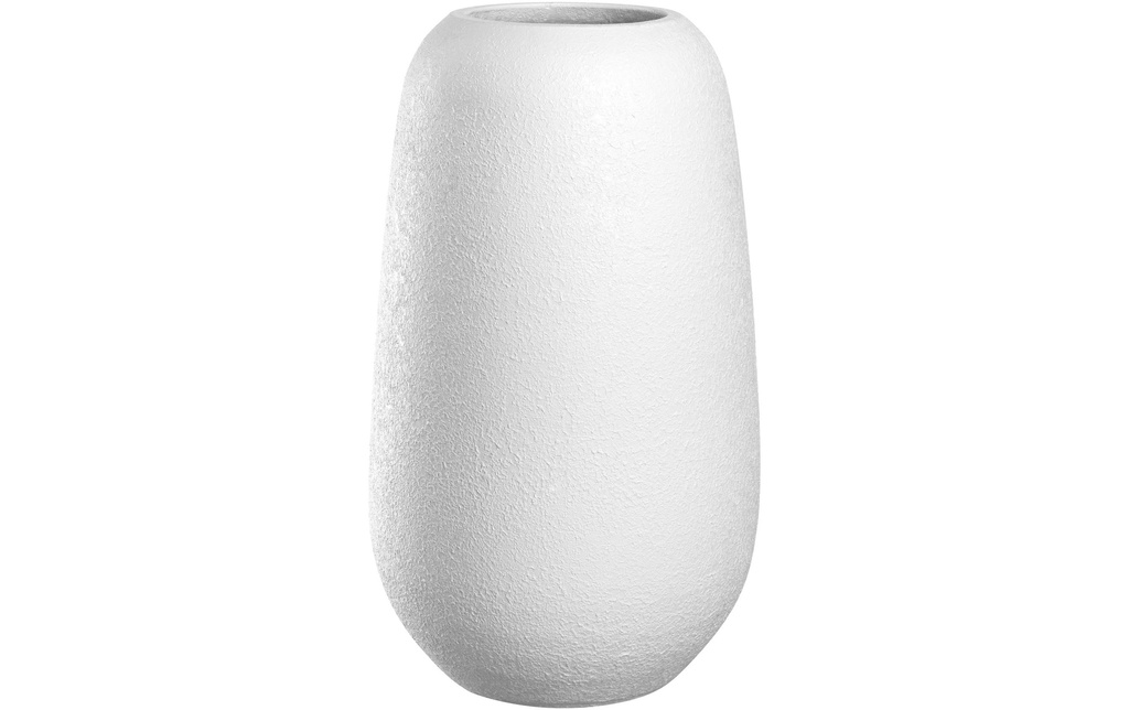 LEONARDO Vase Trogolo 40 cm, Blanc