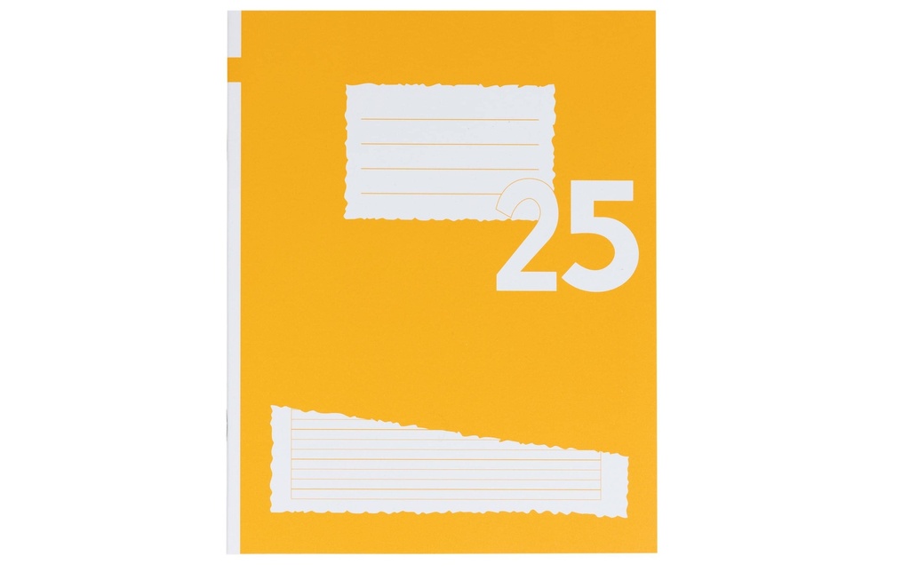 office focus Cahier d'école E5, À lignes, Orange, 10 Pièce/s