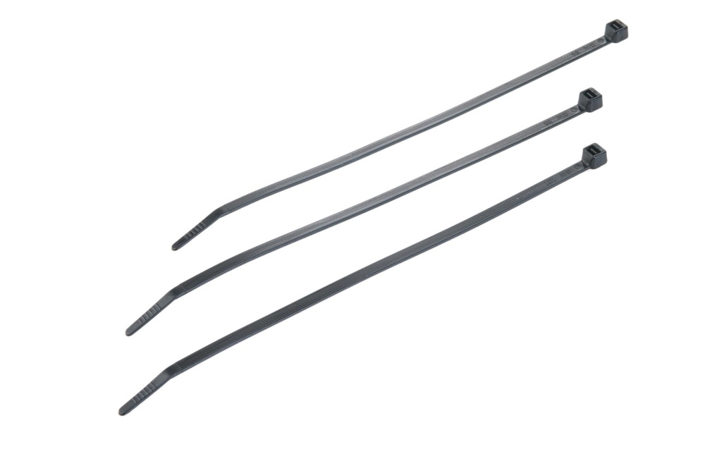 VR-Technics Serre-câble Noir 200 mm x 4.8 mm