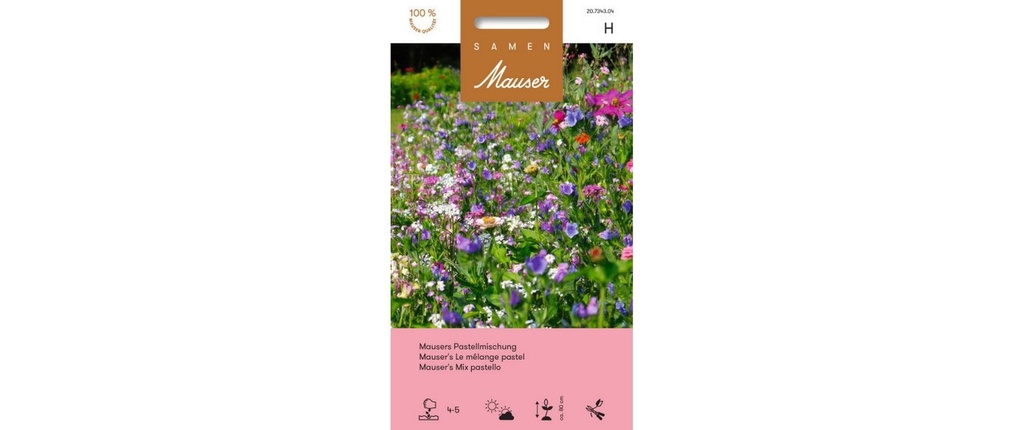 Samen Mauser Le mélange pastel de Mauser