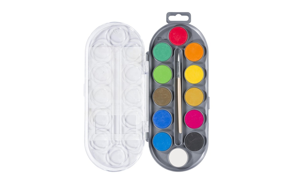 Bruynzeel Peinture à l’eau Standard Lot de 12, multicolore