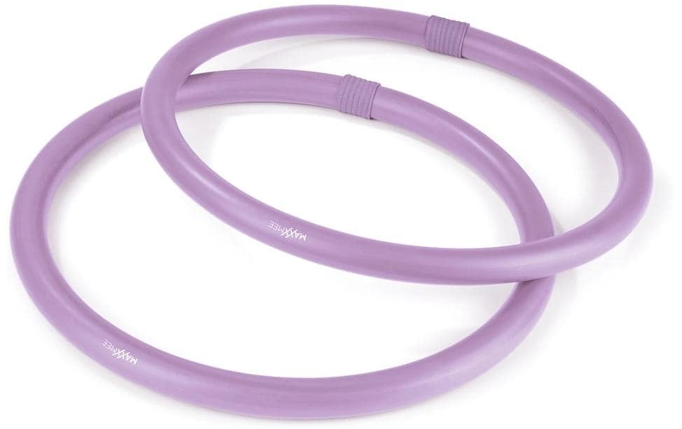 MAXXmee Cerceau de Hula hoop 33 cm, lilas, 2 pièces