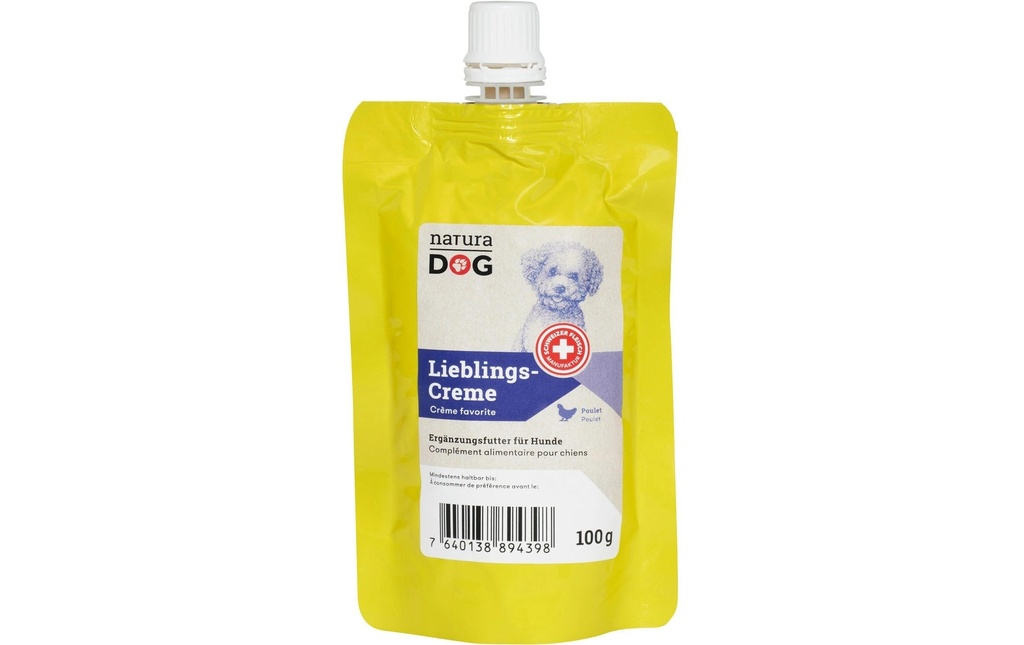 naturaDog Poulet à la crème préféré 100 g