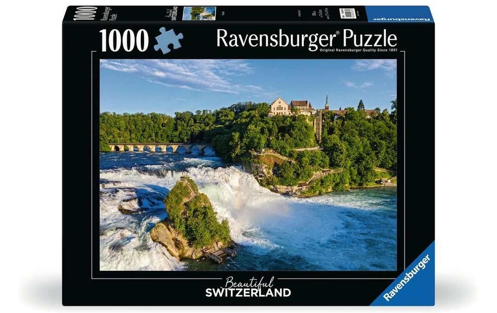 RAVENSBURGER Puzzle Chutes du Rhin 1000 pc (1000 pces)