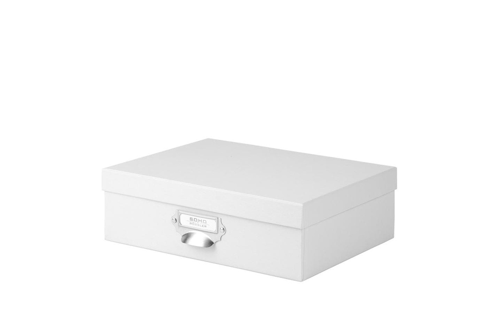 Rössler Boîte de rangement S.O.H.O. Blanc