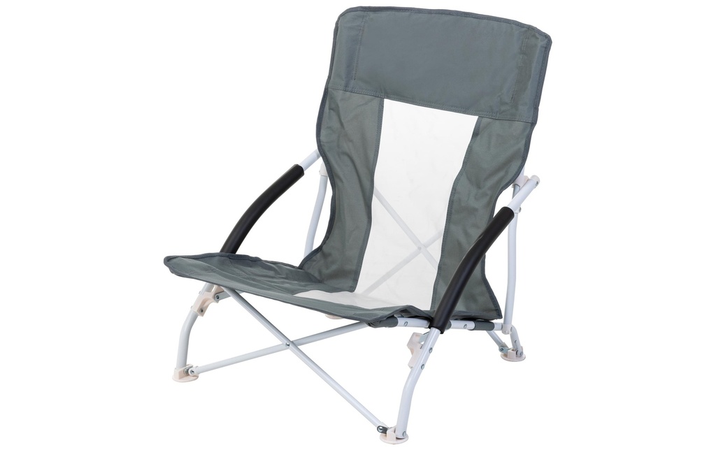KOOR Chaise de plage Puoolo, Gris foncé