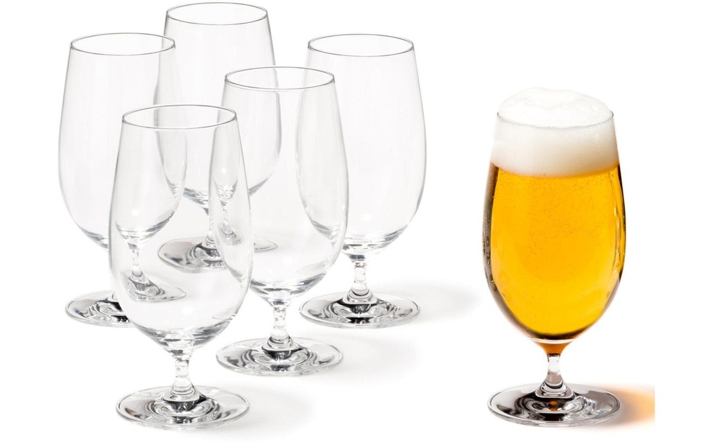 LEONARDO Verre à bière Ciao+ 300 ml, 6 Pièce/s, Transparent