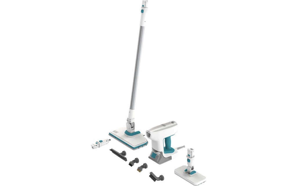 BLACK+DECKER Balai vapeur BHSM15FX08-QS