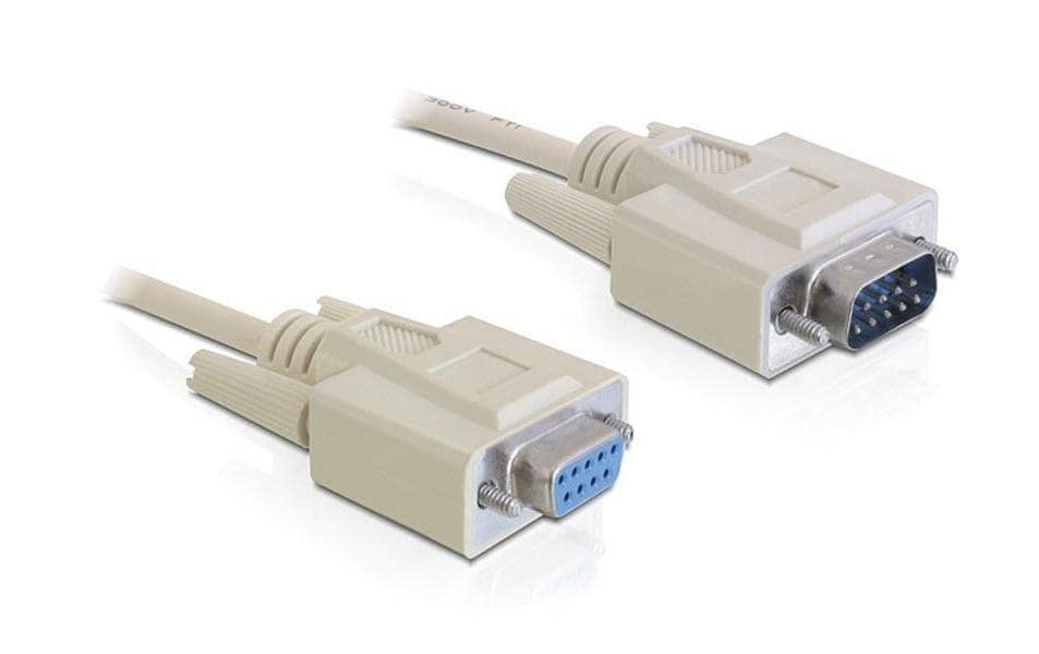 Delock Câble de prolongation RS-232 DB9 - RS-232 DB9 (m-f) 1 m