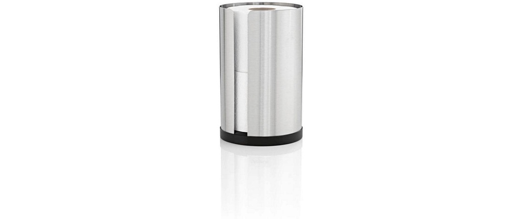 Blomus Porte-rouleau pour papier toilette Nexio S, Argent mat