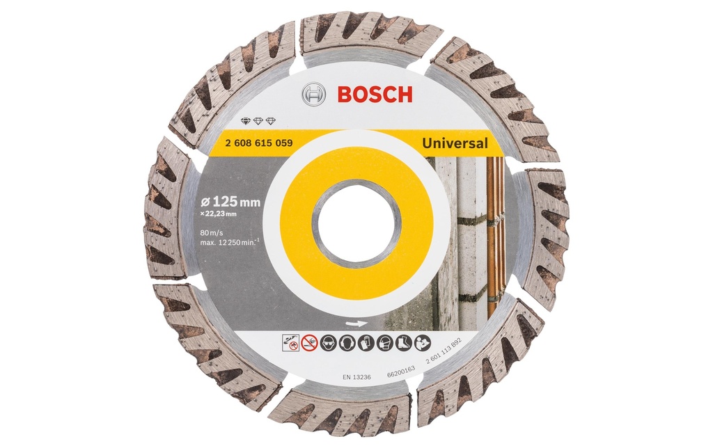 Bosch Professional Disque à tronçonner diamanté Standard for Universal, 125 mm