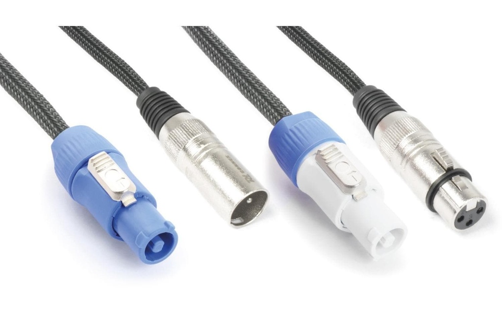 PD Connex CX05-3 Powercon - XLR 3 pôles, mâle 3 m