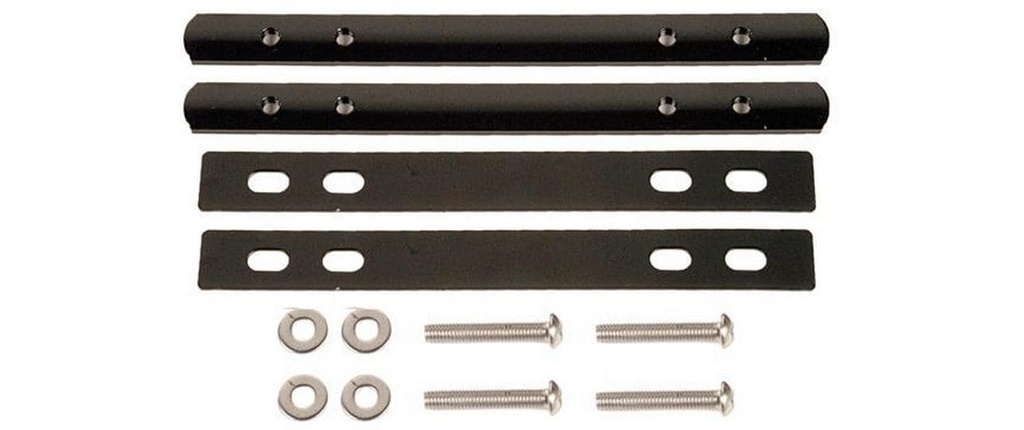 Klick-Fix Plaque de maintien du panier noir