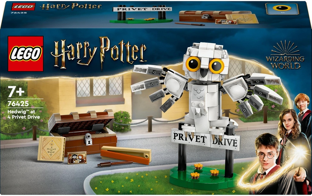 LEGO® Harry Potter Hedwig au 4, chemin des troènes 76425