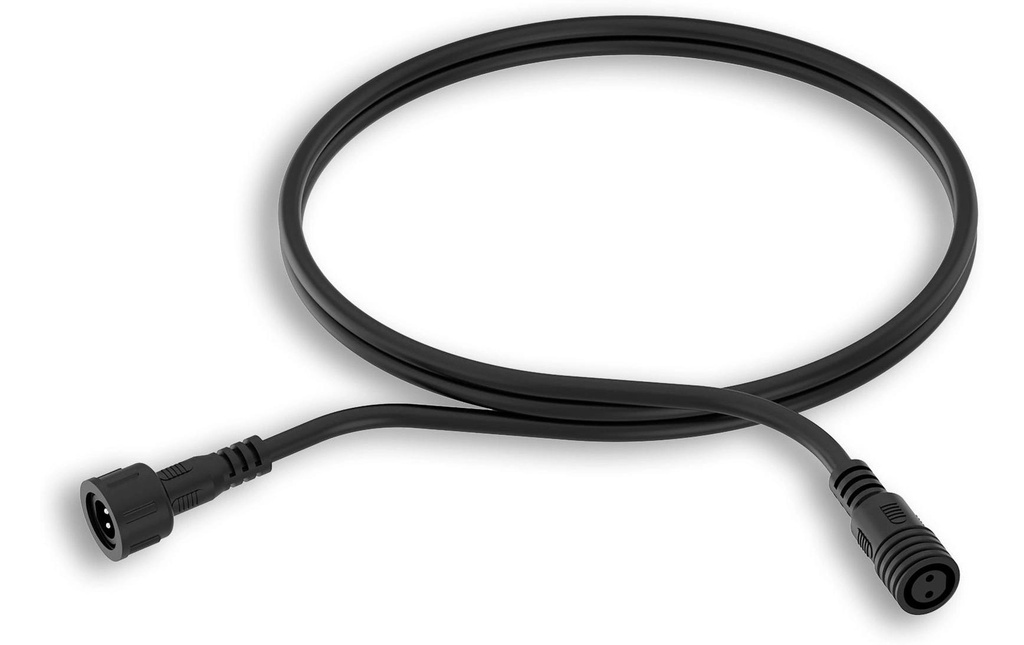 Philips Rallonge basse tension 2 mètres, IP65, noir