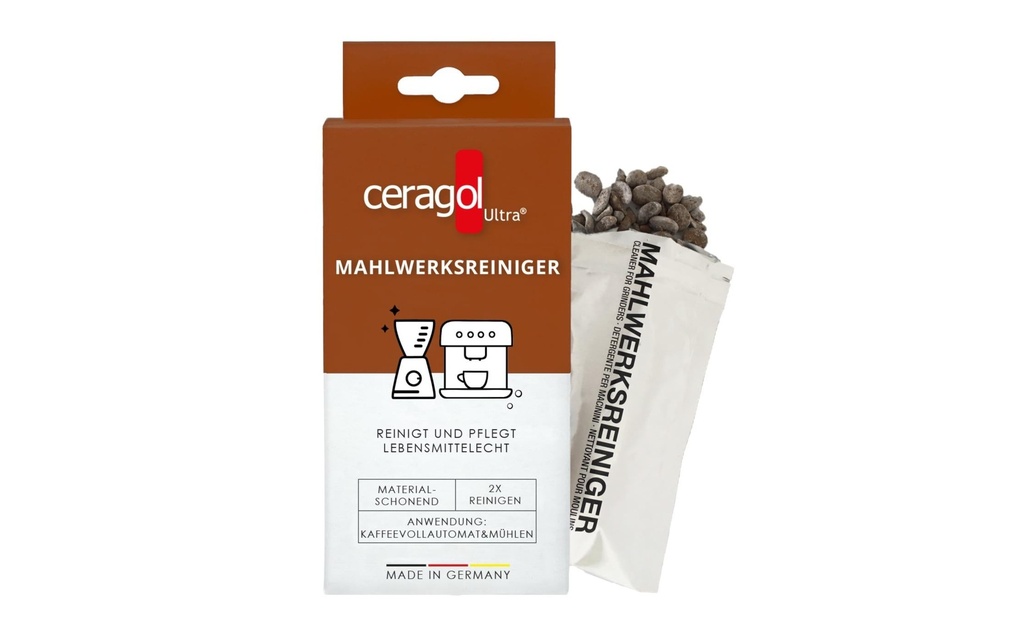 Ceragol Nettoyant pour machines Nettoyant pour moulin 2 x 15 g