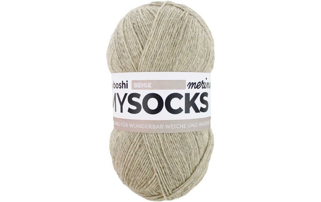 myBoshi Laine Mysocks Mérinos Beige