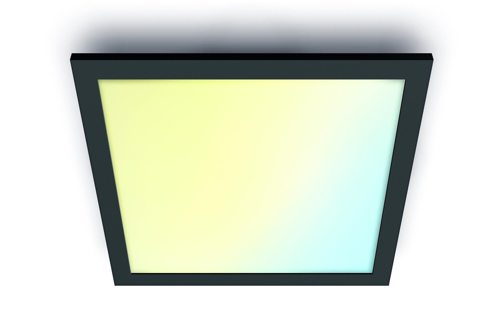 WiZ Panel Tunable White Plafonnier noir 1000 lm