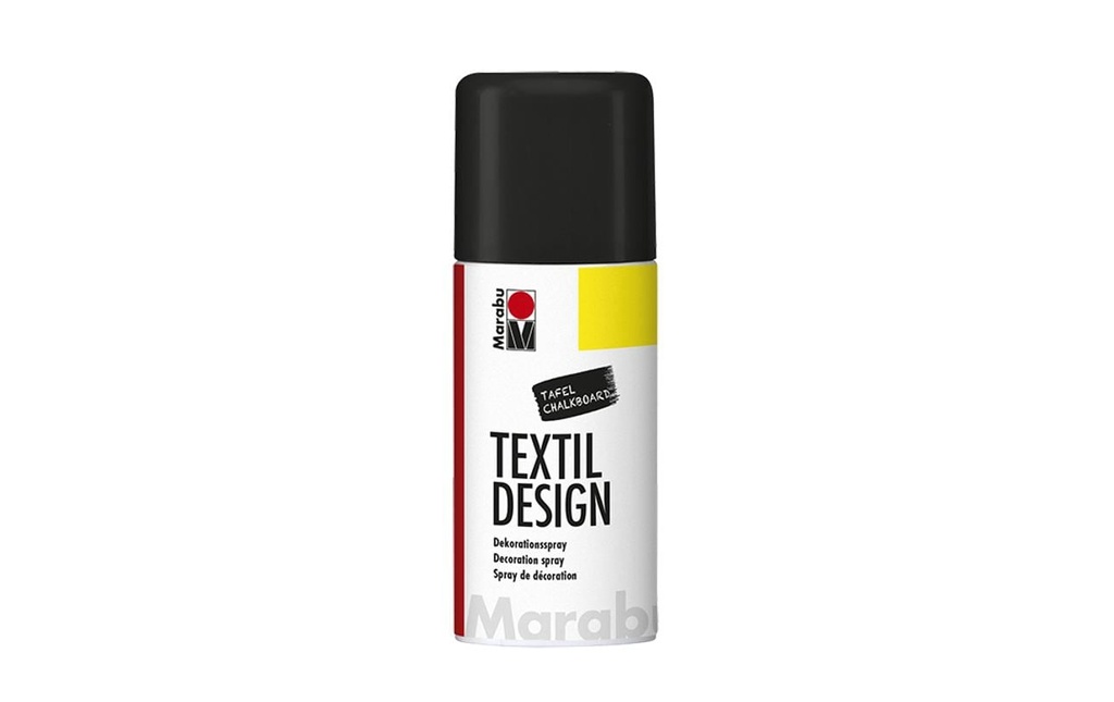 Marabu Peinture pour textile Textil Design 150 ml, tableau noir mat