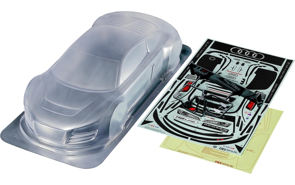 Tamiya Audi R8 LMS 2008 Body Parts Set 1:10
