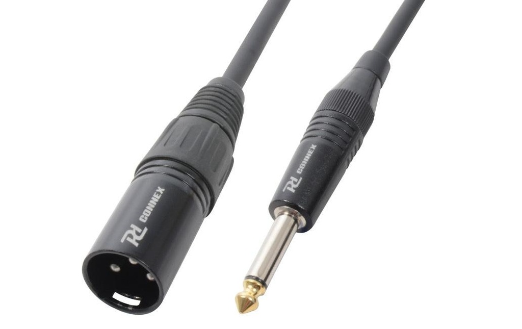 PD Connex CX38-8 XLR 3 pôles, mâle - jack 6.3 mm, mâle 8 m