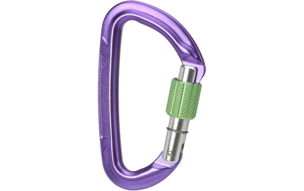Wild Country Mousqueton Session Screw Gate Lila