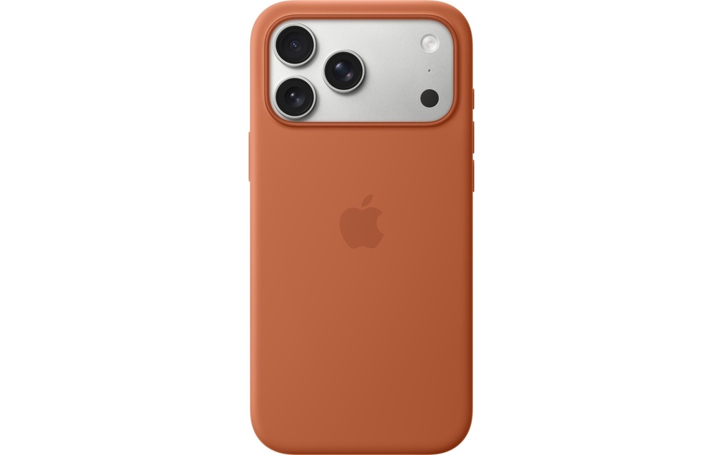 Apple Coque arrière Silicone MagSafe Case iPhone 17 Pro Max Brun