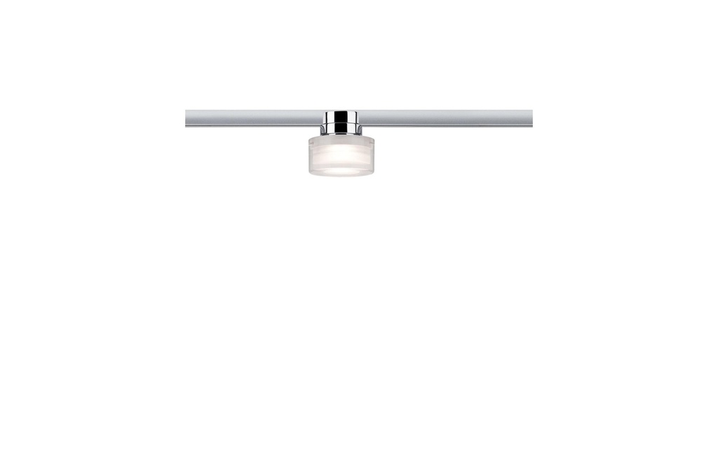 Paulmann Spot LED sur rail URail Topa Dot, 5.2 W, 2700 K, chrome/clair