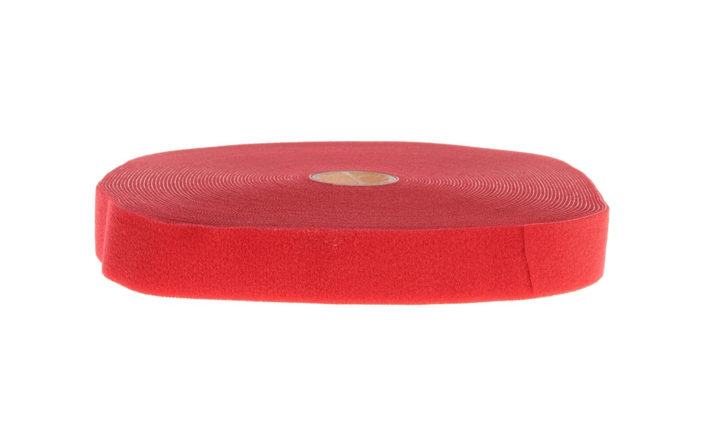 FASTECH Rouleau de bande auto-agrippante ETN Fast Strap 30 mm x 25 m, rouge