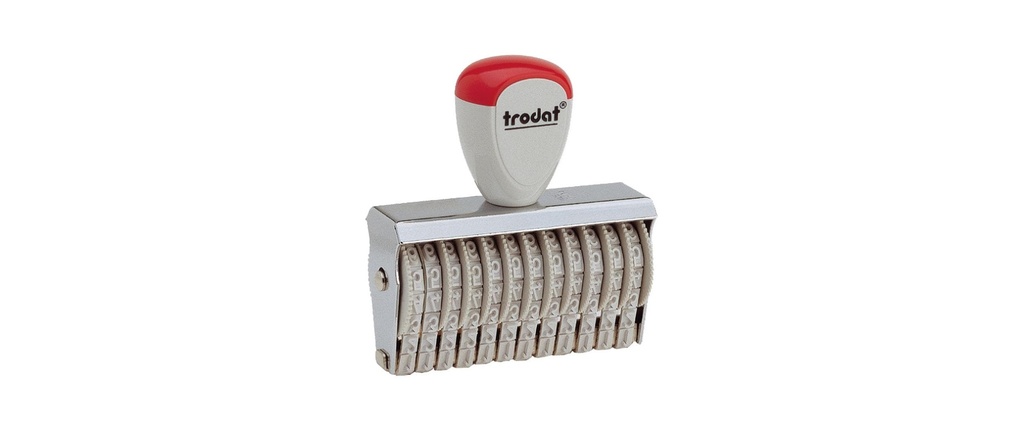 Trodat Tampons dateurs et de mots Classic hauteur des chiffres 4 mm