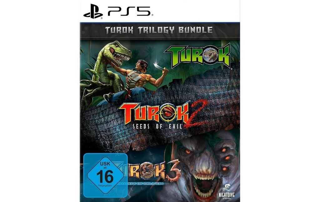 Atari Games Turok Trilogy Bundle [PS5] (D) (Boîte)