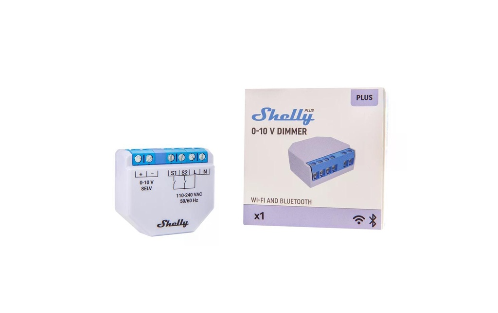Shelly Actionneur de variateur WiFi Variateur 0-10 V