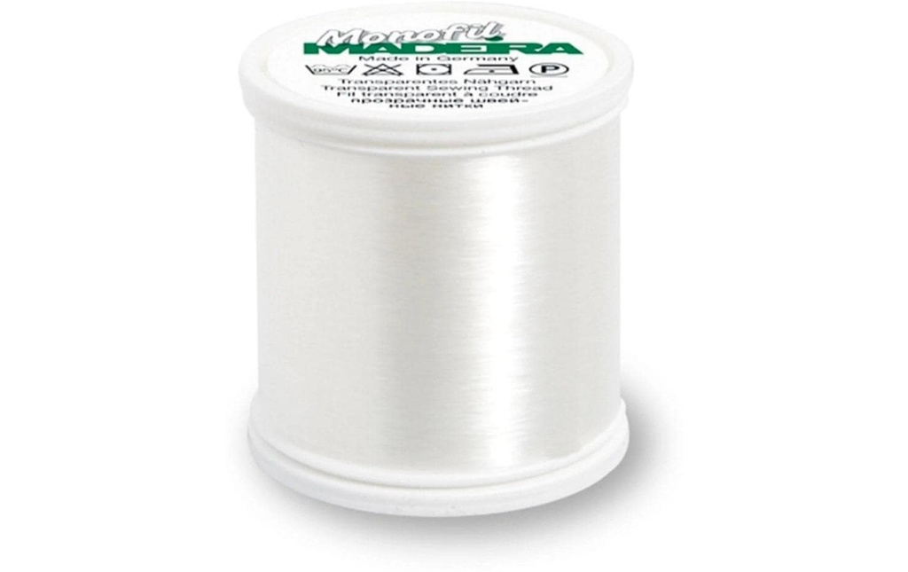 Madeira Fil à coudre monofilament No. 40, clair, 1000 m
