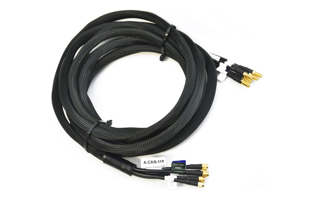 USL Câbles d’antenne 5in1 SMA à SMA, 5 m