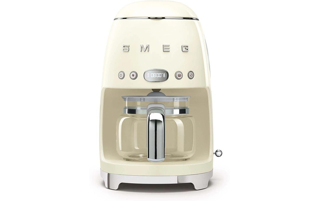 SMEG Cafetière filtre 50's Style DCF02CREU Crème