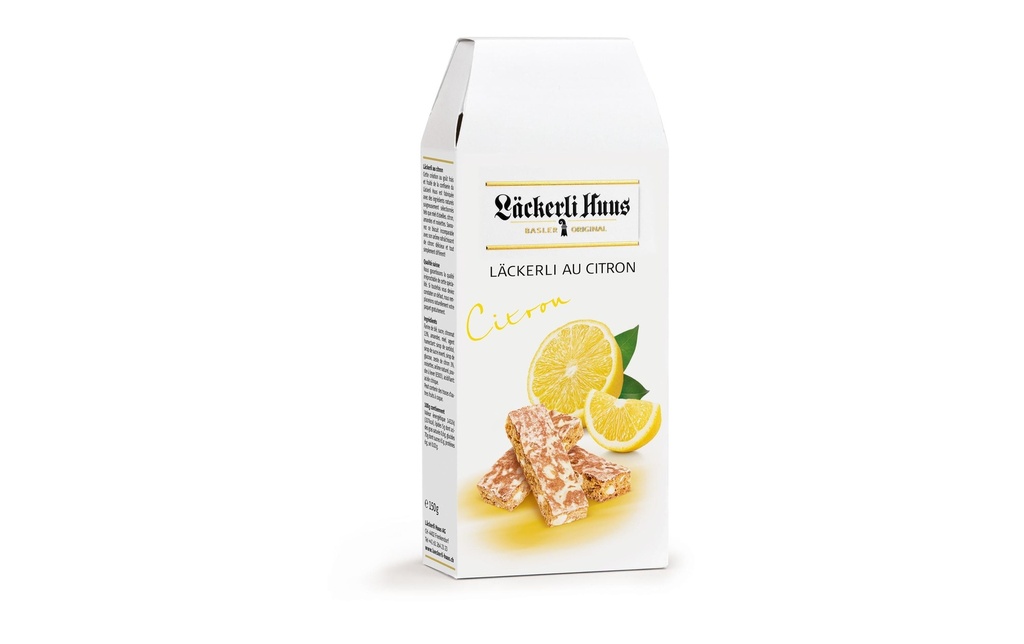 Läckerli Huus Petits gâteaux Läckerli au citron 150 g