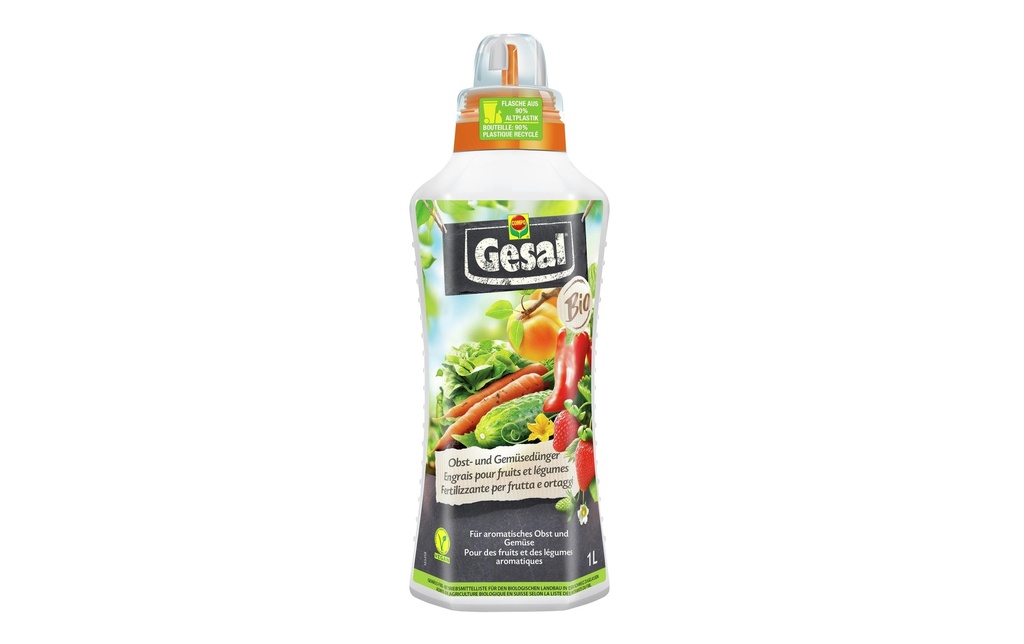 Gesal Engrais BIO pour fruits et légumes 1 l