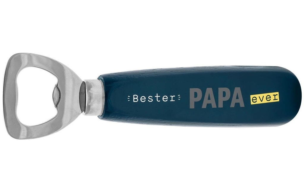 Sheepworld Décapsuleur Bester Papa Ever Bleu foncé