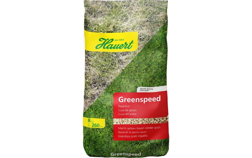Hauert Engrais Gazon Greenspeed, 8 kg