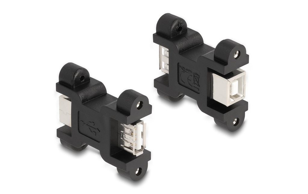 Delock Adaptateur USB 2.0 Prise USB A - Prise USB B