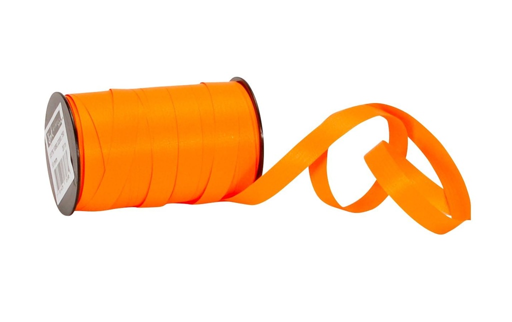 Spyk Ruban cadeau Poly Matt 10 mm x 20 m, Orange